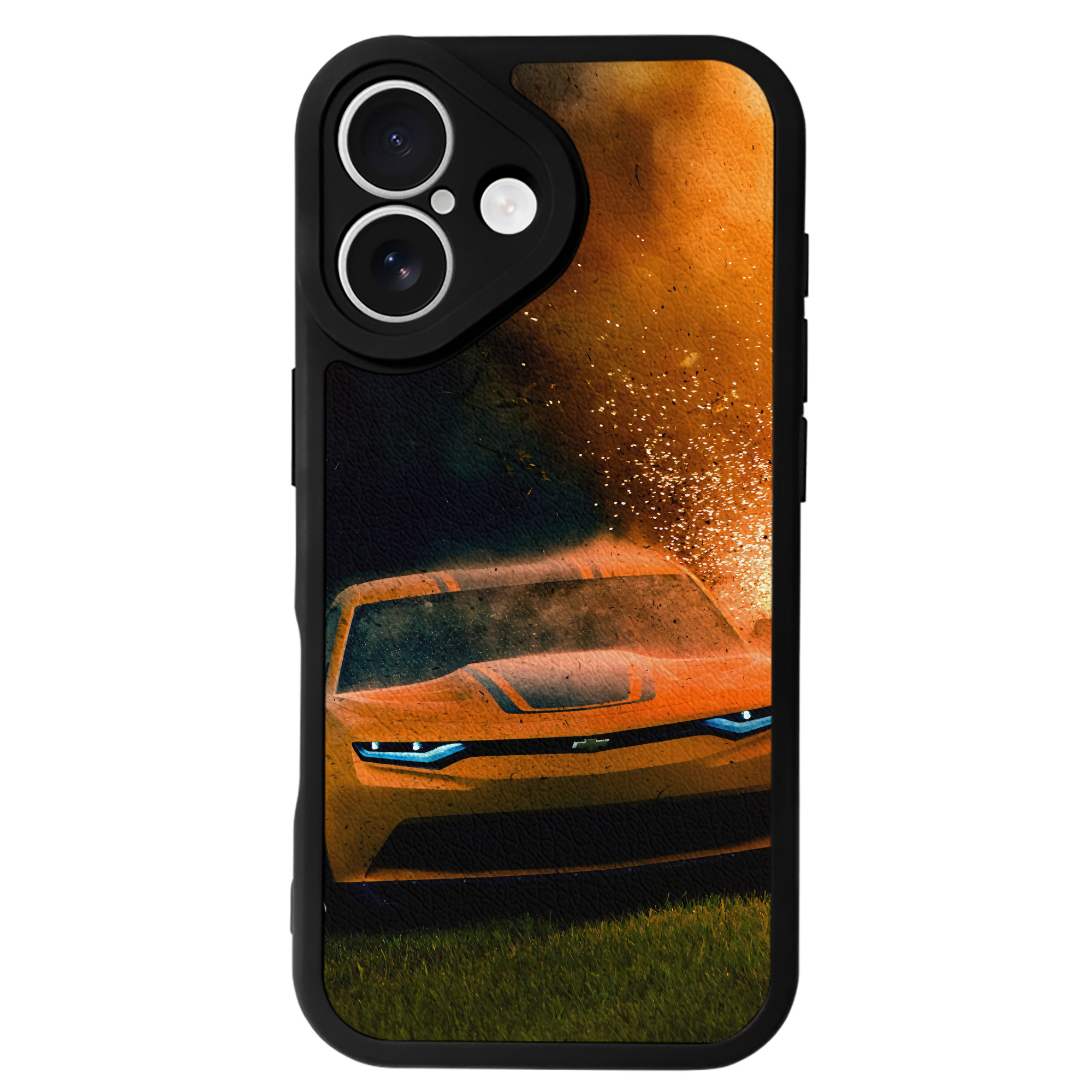 （画像用） Transformers トランスフォーマー 【iPhone 16シリーズ対応】シリコンスマホケース（レザー調） 材質：シリコン
